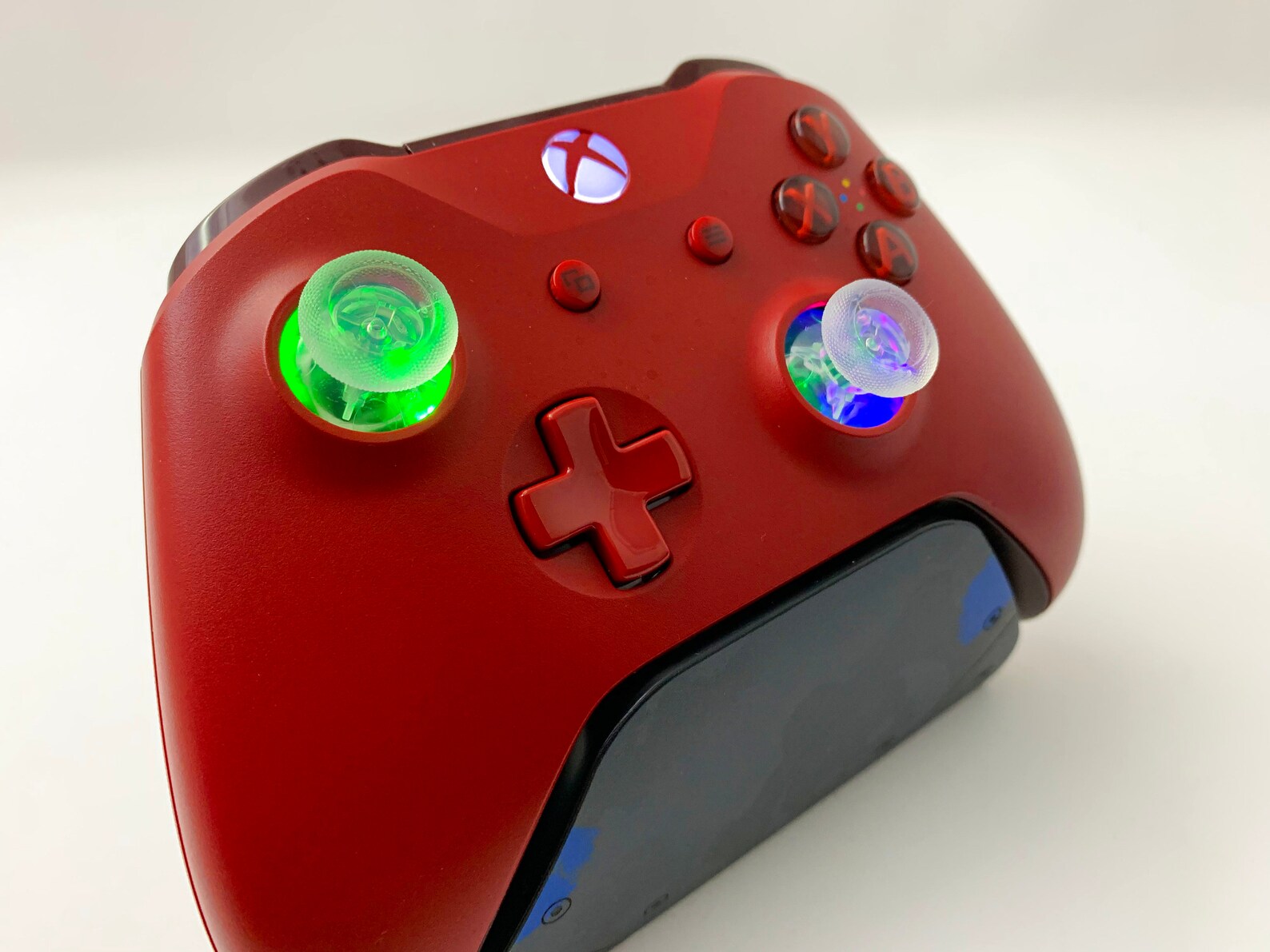 PROFESSIONALLY REFURBISHED Red Xbox One Controller W LED Mod Etsy