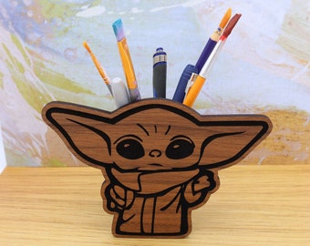 Grogu / Baby Yoda, Pencil Holder ( Star Wars) Mandalorian