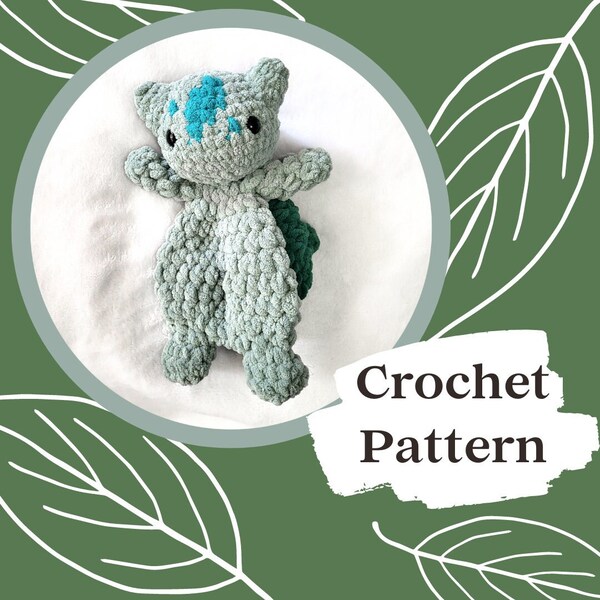 Bulba the Seed Toad Pattern | Grass Toad Crochet Pattern | Bulba Amigurumi | Seed Toad Amigurumi