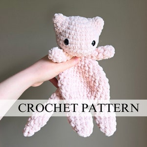 Pinkie the Psychic Kitty Pattern | Poke Crochet Pattern | Pocket Monster Amigurumi | Poke Amigurumi | Pocket Monster Crochet |