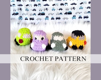 Modèle au crochet de voiture sans couture Revy | Patron au crochet sans couture | Modèle de voiture au crochet | Voiture Amigurumi | Préparation du marché au crochet | Crochet facile