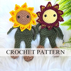 Fidget Flower Doll Crochet Pattern | Crochet Fidget Toy | Beaded Fidget Crochet Pattern | Sensory Toy Crochet Pattern | Crochet Market Prep
