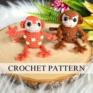 Fidget Affen Häkelanleitung: Anfänger freundlich, ohne nähen, sensorisches Spielzeug, Amigurumi (PDF-Muster)