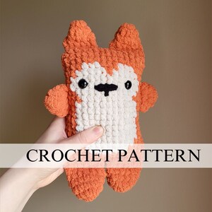 Frankie the Fox Cuddler Pattern | Fox Crochet Pattern | Easy Fox Amigurumi | Woodland Crochet | Fox Plushie | Forest Animal Crochet