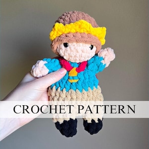Wilder the Prince Bub Pattern | Prince Crochet Pattern | Prince Plushie | Prince Amigurumi Pattern | Amigurumi Prince