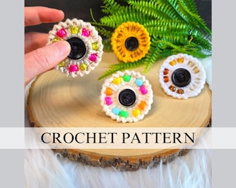 Beaded Fidget Spinner Crochet Pattern: Beginner Friendly, No Sew, Sensory Toy (PDF Pattern)