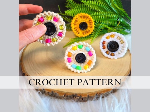 Beaded Fidget Spinner Crochet Pattern: Beginner Friendly, No Sew, Sensory Toy (PDF Pattern)
