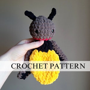 Lumie the Firefly Bub Pattern | Crochet Firefly Pattern | Firefly Amigurumi | Firefly Plushie | Crochet Lightning Bug