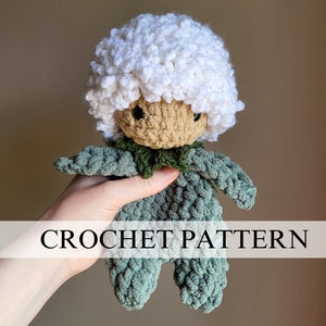 Wish the Dandelion Bub Pattern | Dandelion Amigurumi Pattern | Dandelion Crochet Pattern | Flower Crochet Pattern | Wildflower Crochet