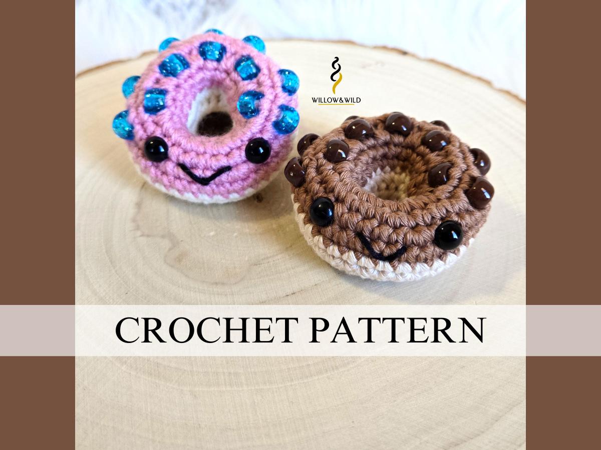 35 Donut Crochet Patterns for Sweet Amigurumi, Plushies, and Giftable Treats 7 Emotional Support Donut Crochet Pattern: Beginner Friendly