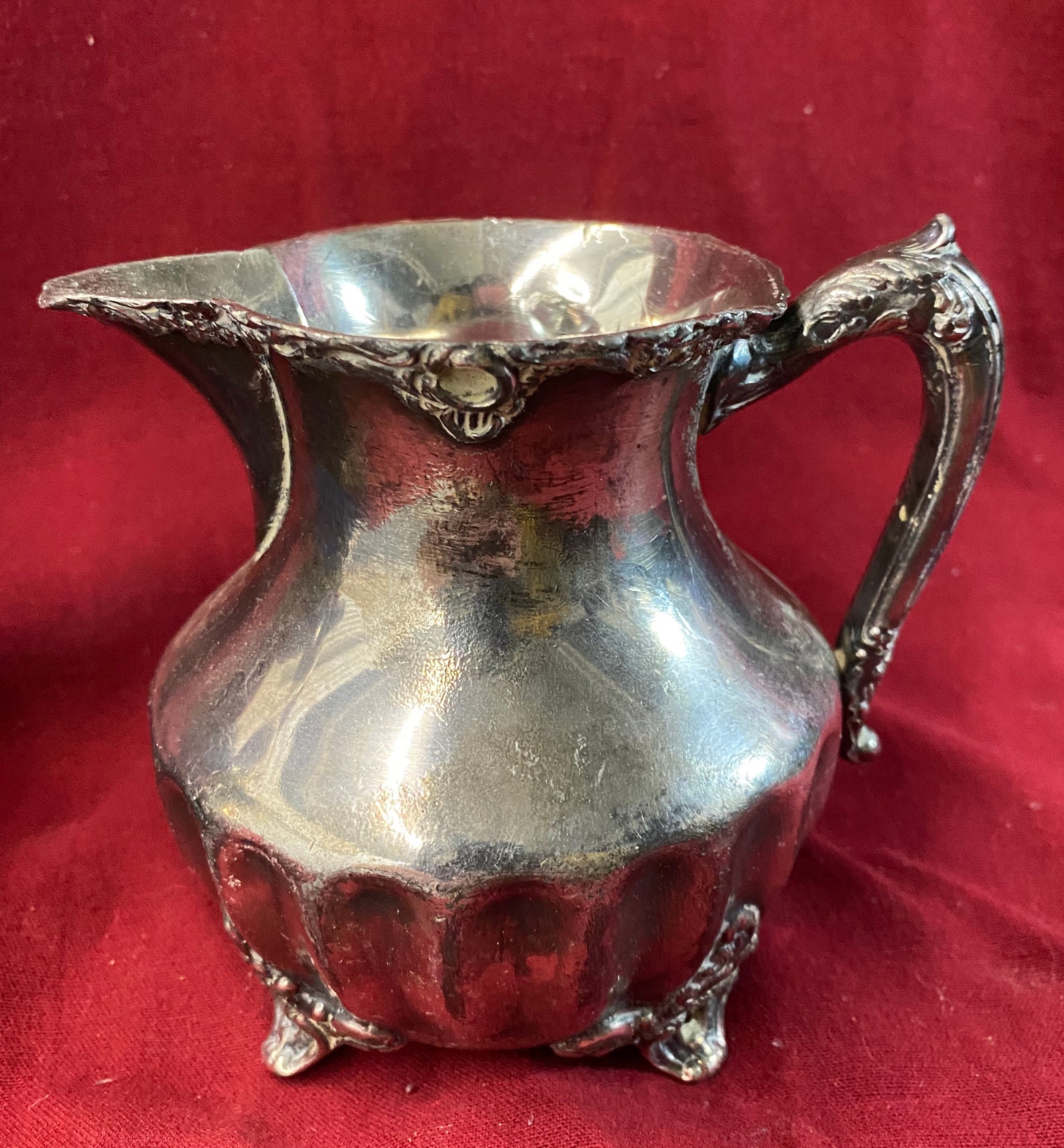 Vintage Adelphi Quadruple Silverplate Sugar Bowl With Lid and Etsy