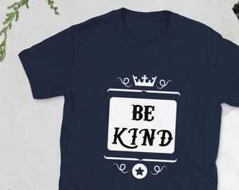 Grafische T-shirts dames | Be Kind Shirt | Regenboog Shirt | Be Kind T-Shirt | Bee Kind Tee | Inspirerend shirt | Oh Happy Day | Boho Tshirt