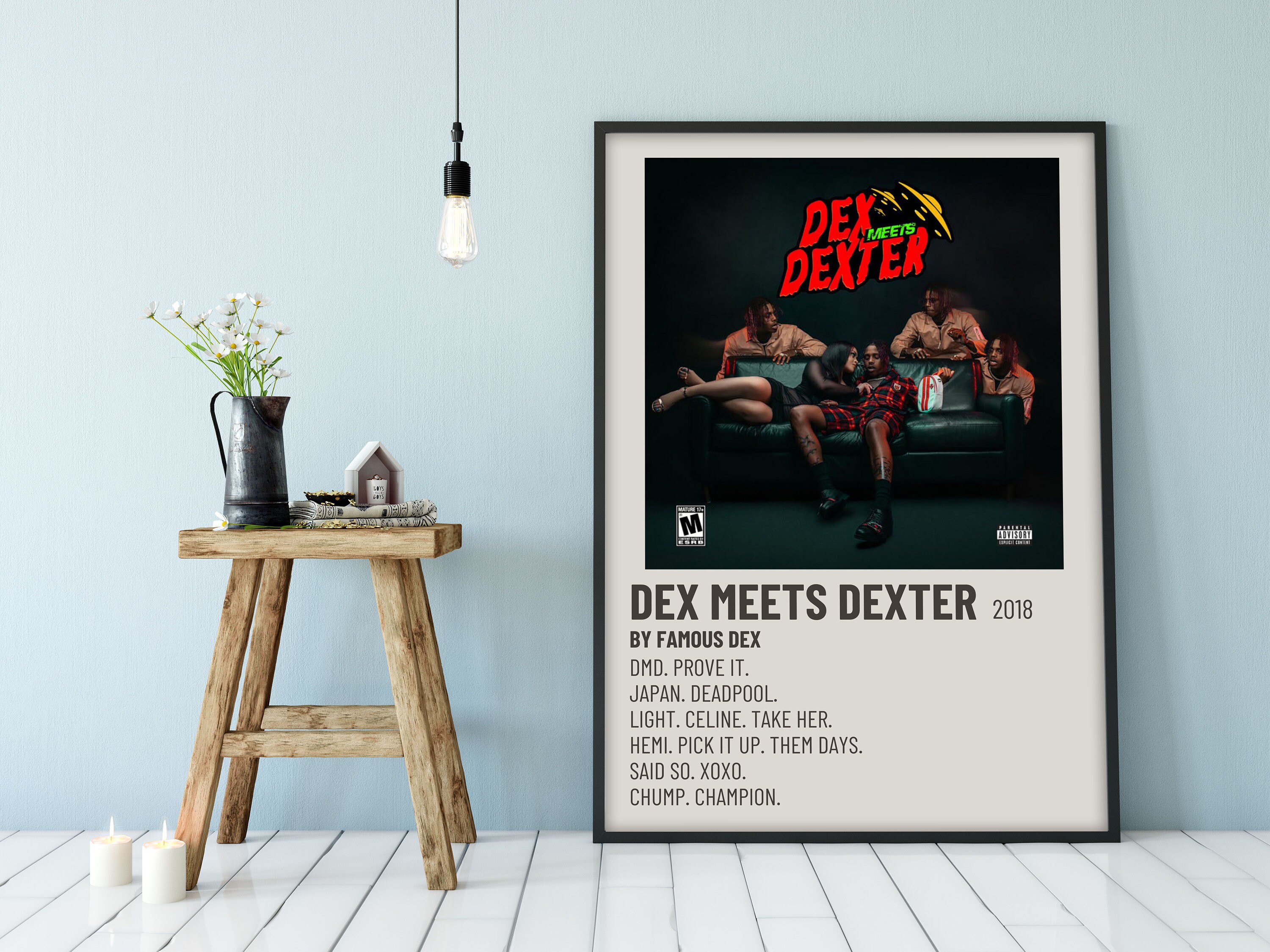Dex Meets Dexter Album Poster/Musik Poster/Home Etsy