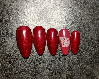Valentine's Day Nails