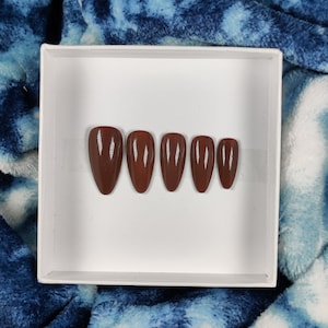 Brown Nails