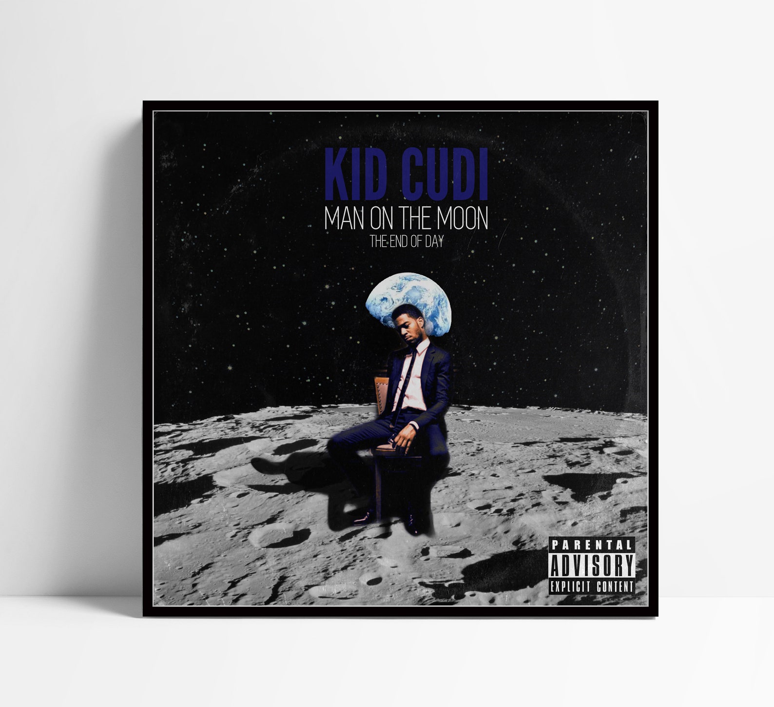 Kid Cudi Man on the Moon The End of Day Music Album Cove Etsy