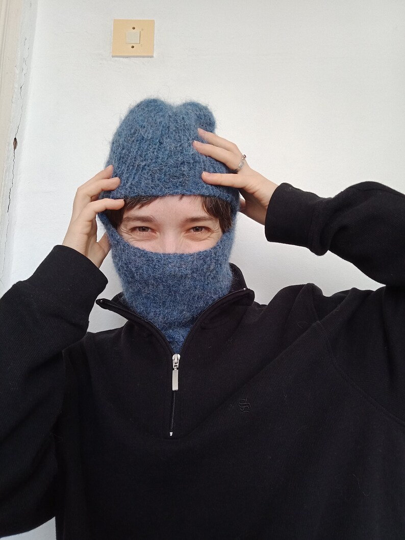 Balaclava Knitting Pattern PDF Etsy