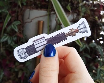 Obi Wan Kenobi Lightsaber Star Wars Sticker