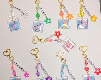 BINI Blink Twice Keychain, Backpack, Purse Charm - Filipino PPOP Girl Group