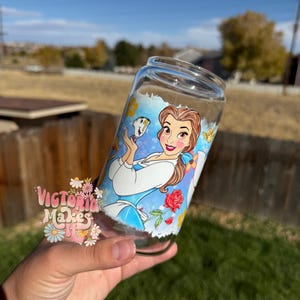 princess glass can