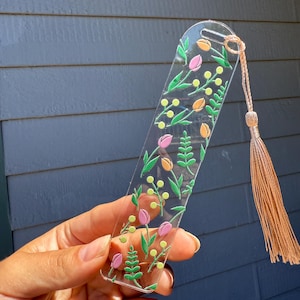 Acrylic Tulip Bookmark