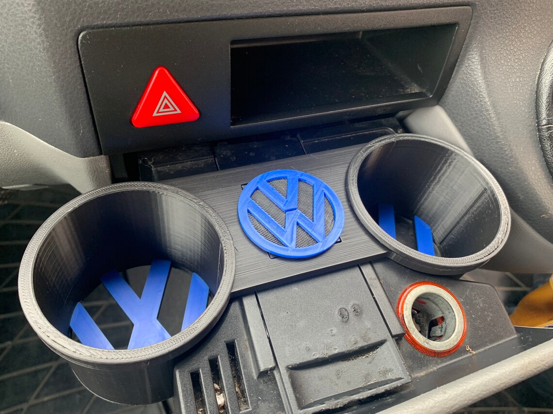 VW Transporter T5 T5.1 Cupholder drinks REPLACEMENT Broken 3D Etsy