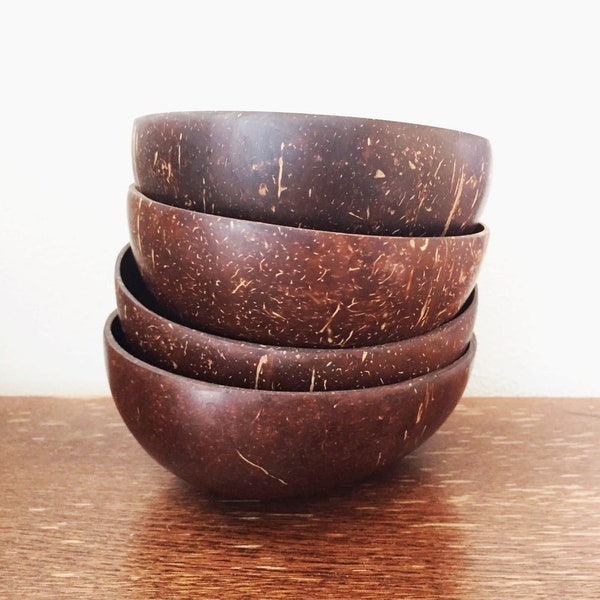 COCONUT SHELL BOWL [ Handmade Bowl 100% Natural & Eco-Friendly ]