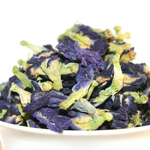 Dried Butterfly Pea Flower getrocknete Schmetterlingsblumen Clitoria Flower Natural Tea