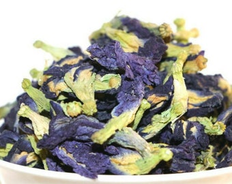 Dried Butterfly Pea Flower getrocknete Schmetterlingsblumen Clitoria Flower Natural Tea