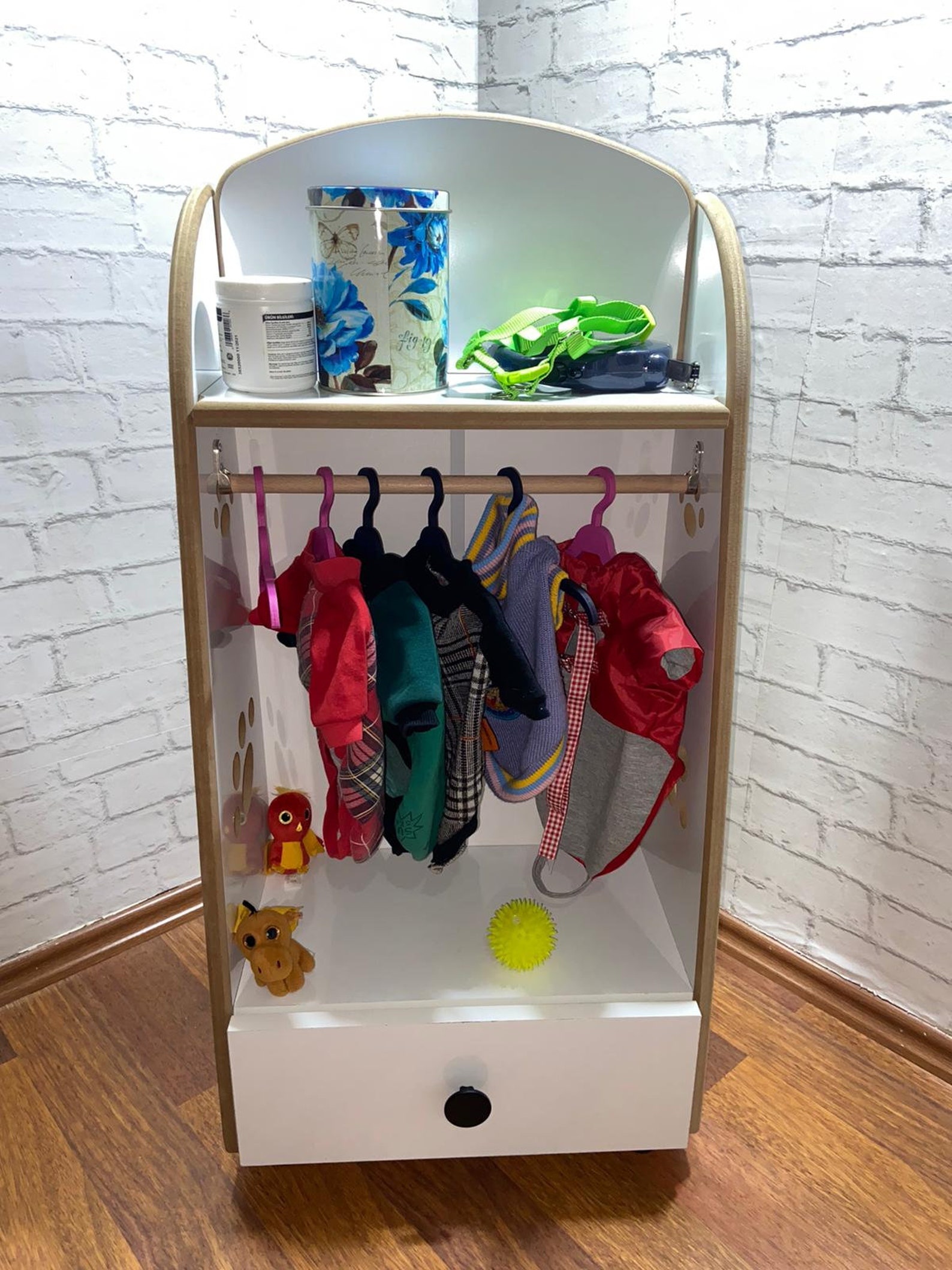 Kleidung Kleiderschrank für Hunde Hund Kleiderschrank Pet Etsy
