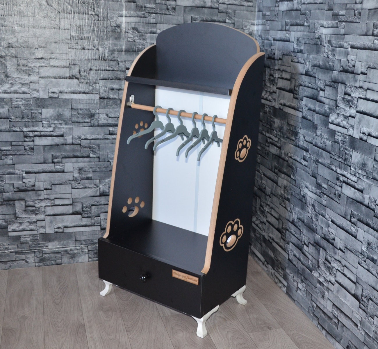 Wardrobe For Pets Dog Clothes Rack Pet Clothes Pet Etsy