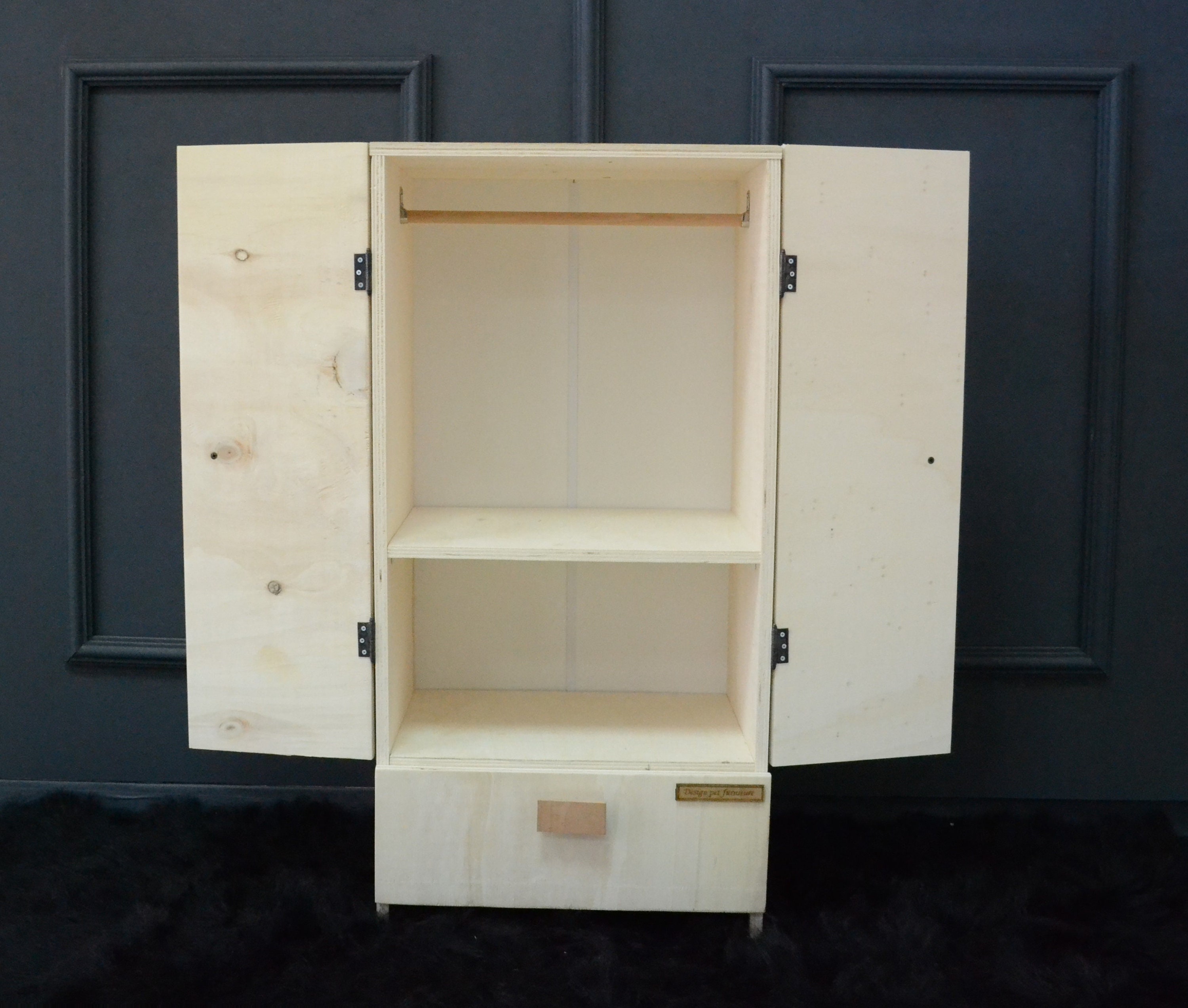 Dog Clothing Rack Pet Wardrobe Dog Clothes Hanger Dog Etsy