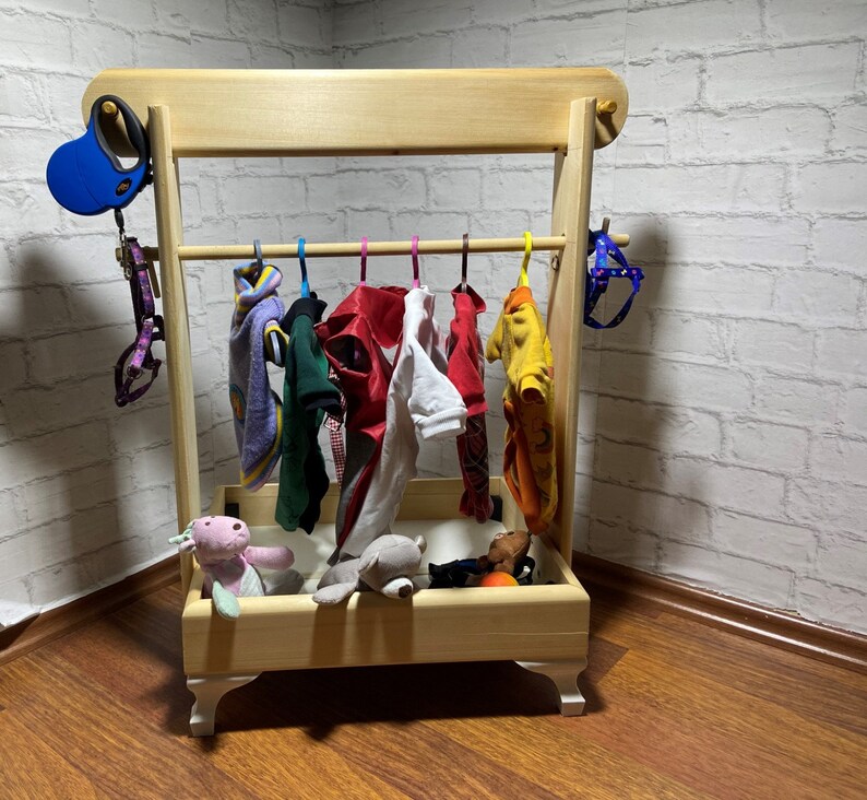 Dog Wardrobe Dog Clothing Rack Pet Wardrobe Mini | Etsy