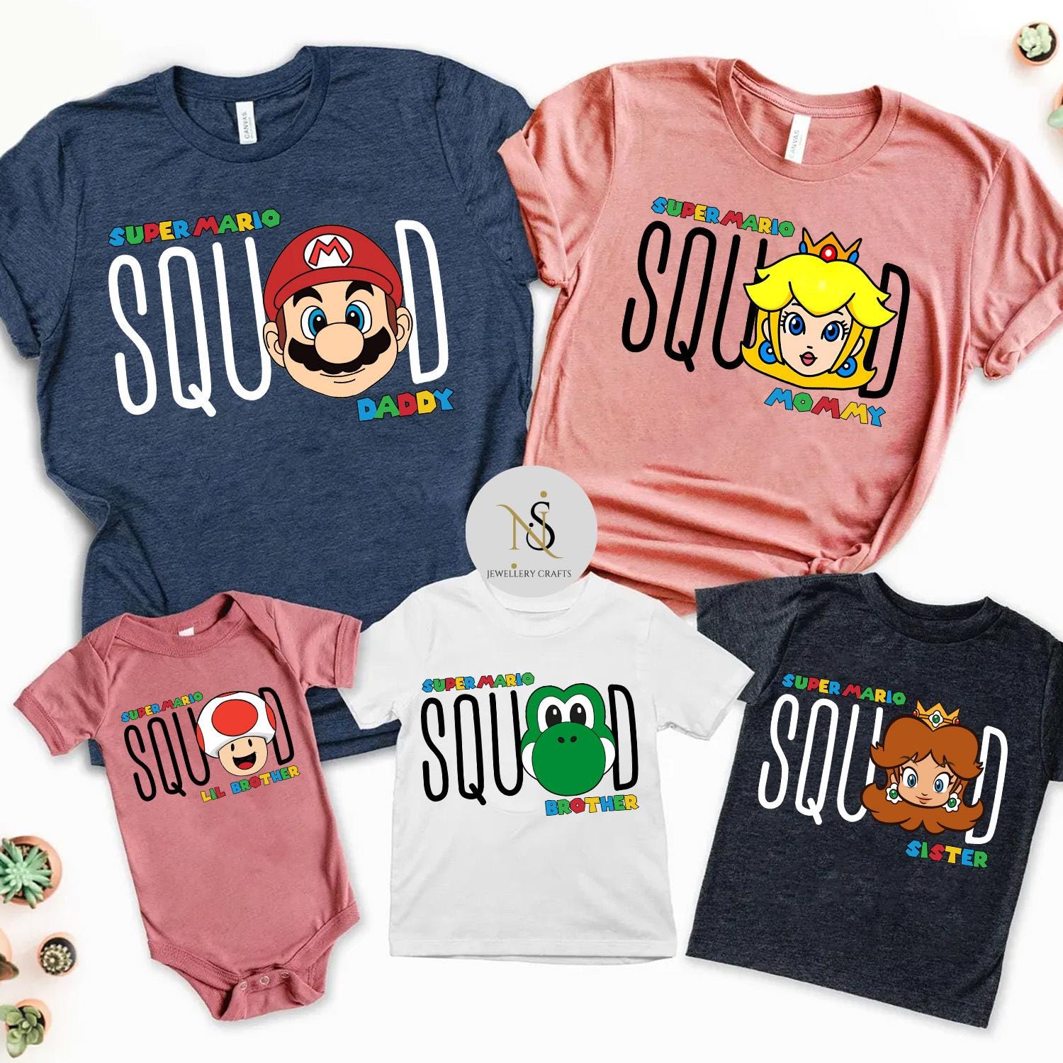 Personalized Super Mario Epic Universe Shirt, Mario Luigi Peach Epic Universe Family Shirt, Epic Group Matching, Epic Family Vacation 2025