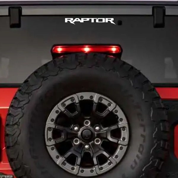 Bronco RAPTOR decal bumper sticker available in different colors for car home front door laptop game consoles and many more items