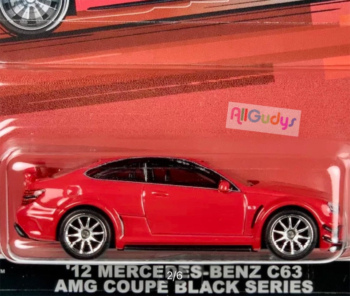 Hot Wheels Premium Mercedes Benz C63 AMG Black Series Red Etsy Australia