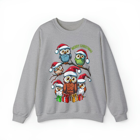 Owl Xmas Tree Merry Christmas Funny Owl Lover Gifts T-Shirt Owl Xmas Tree Merry Christmas Funny Owl Lover Gifts T-Shirt