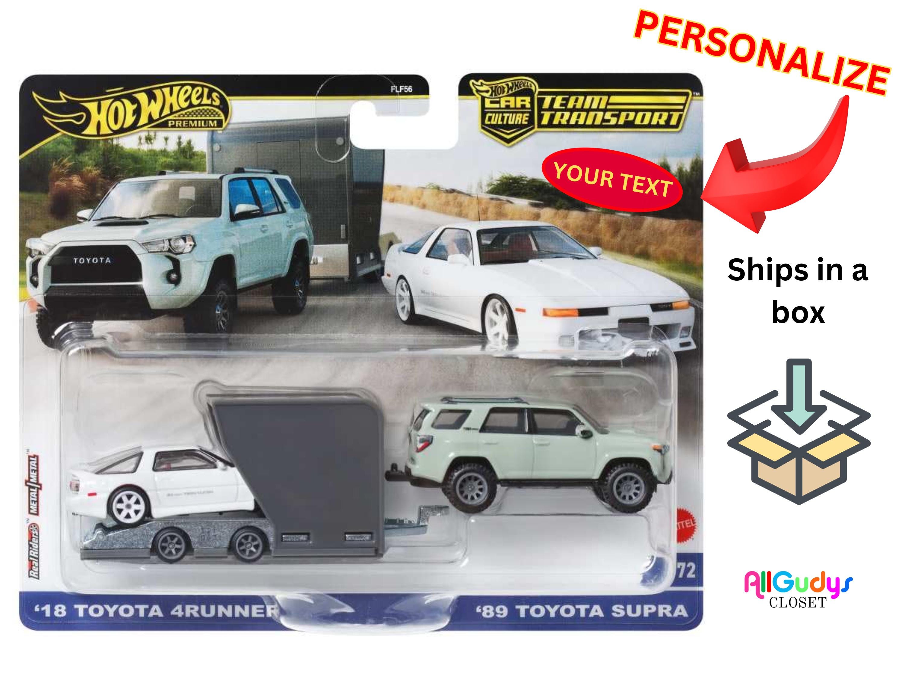 Hot Wheels Premium 2018 Toyota 4runner TRD Pro and 1989 Toyota