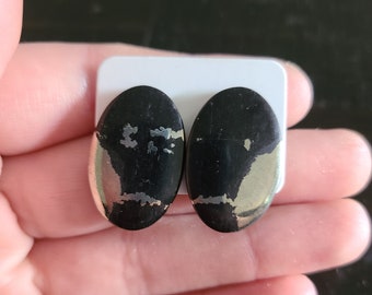 Apache gold stainless steel statement stud earrings