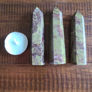 Dragon Blood Jasper Tower