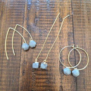 Labradorite Earrings