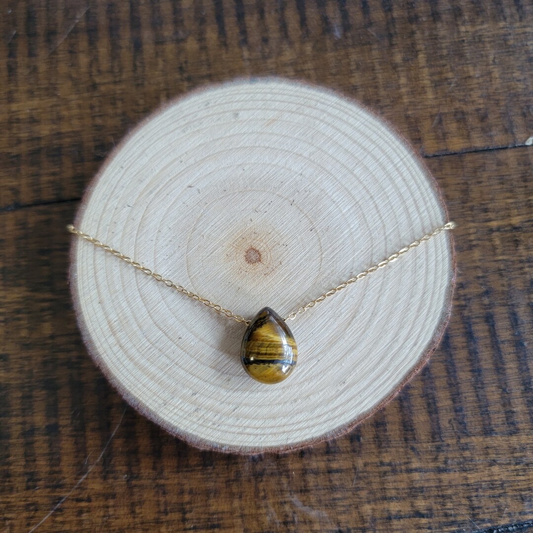 Tityaravy | Gumy Necklace - Tiger's Eye main image 0