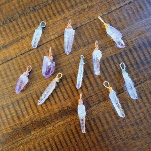 Vera Cruz Amethyst Wire Wrapped Pendant