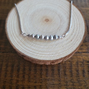 Salbei Perle Facettiert Kristall zierliche Choker, Halskette oder Armband
