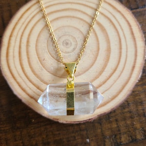 Clear Quartz Pendant Necklace