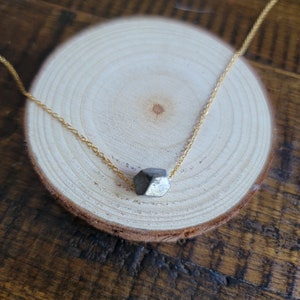 Dainty Pyrite Choker Layering Necklace