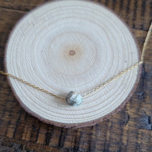 Sierlijke ryoliet Regenwoud Jasper Choker Gelaagdheid Ketting