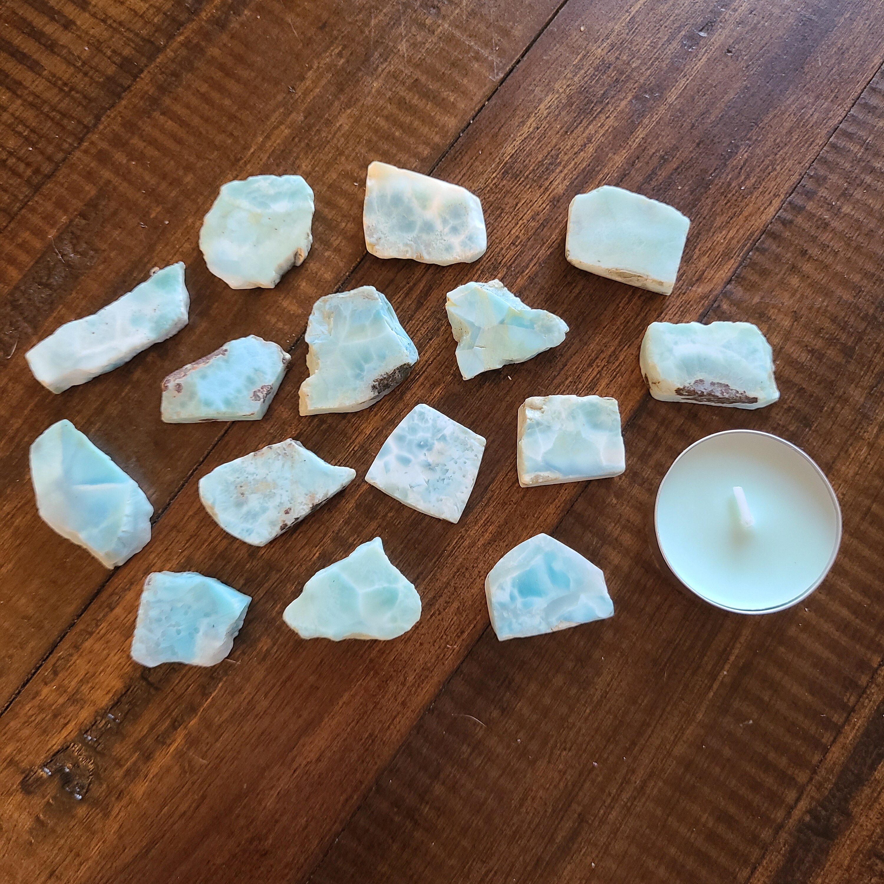 ラリマー原石/研磨スラブ結晶標本 - Etsy 日本