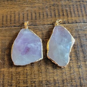 Amethyst Pendant Necklace