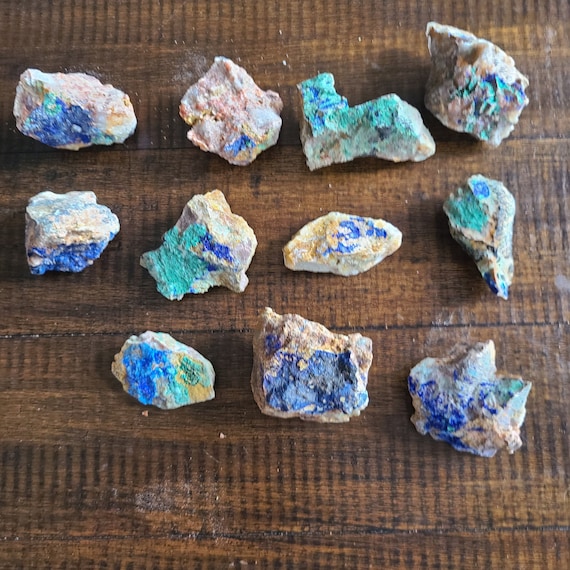 アズライトマラカイト標本 - Etsy 日本